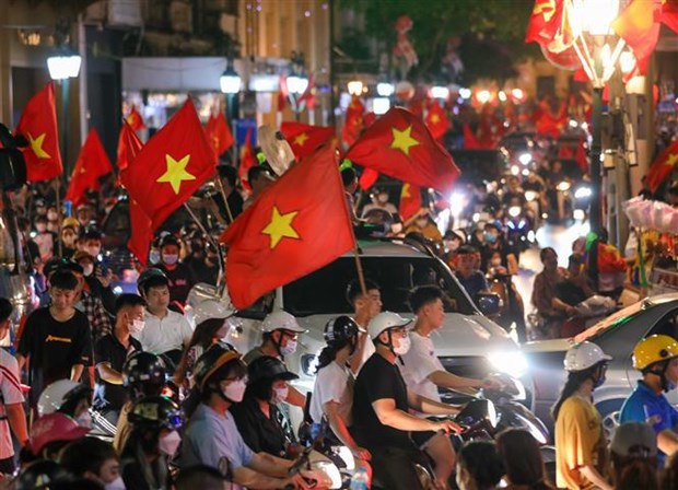 SEA Games 31 : La victoire de l'equipe masculine vietnamienne de football sur des medias etrangers hinh anh 2