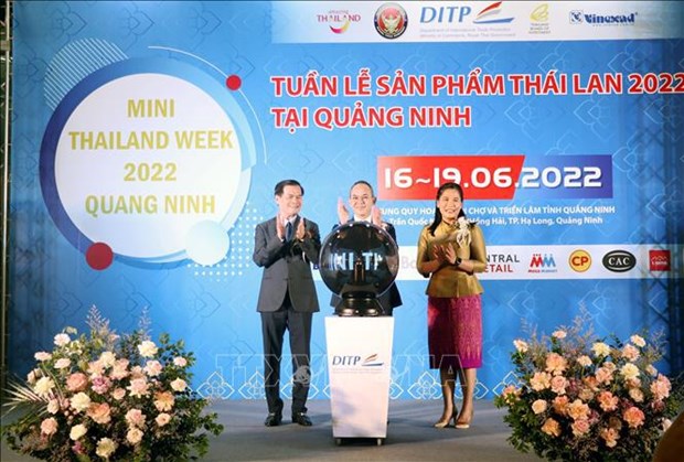 La Semaine des produits thailandais 2022 s’ouvre a Quang Ninh hinh anh 1