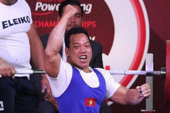 Le Van Cong decroche l'argent aux Championnats d’Asie d'halterophilie handisport 2022 hinh anh 1