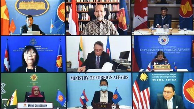 Dialogue ASEAN-Canada au niveau de chef des hauts officiels hinh anh 2