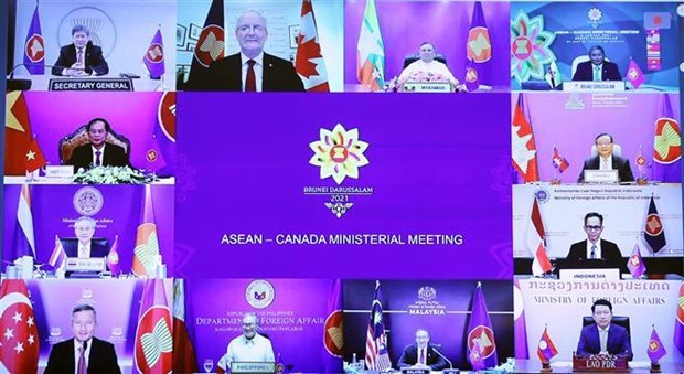 Dialogue ASEAN-Canada au niveau de chef des hauts officiels hinh anh 1