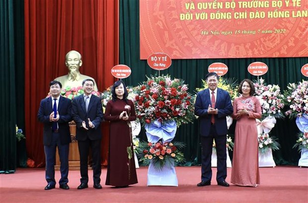 La secretaire du Comite du Parti de la province de Bac Ninh nommee ministre par interim de la Sante hinh anh 2