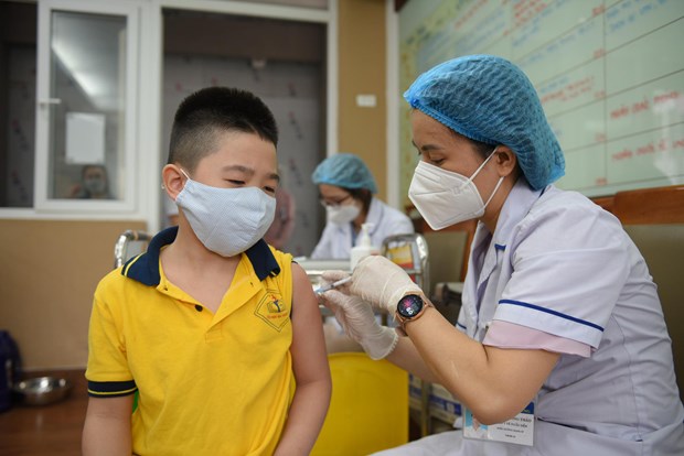 HCM-Ville ouvrira plus de points de vaccination contre le COVID-19 pour les enfants hinh anh 1