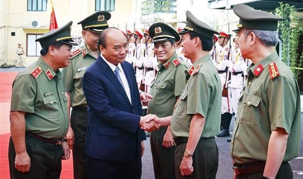 Le chef de l'Etat apprecie les contributions de la force de securite economique hinh anh 1