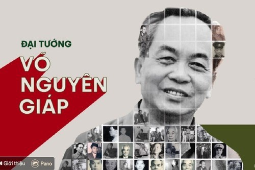 Reception de documents photographiques sur le general Vo Nguyen Giap hinh anh 1