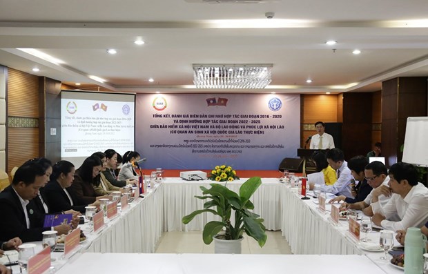 Le Vietnam et le Laos renforcent leurs liens en matiere de securite sociale hinh anh 1
