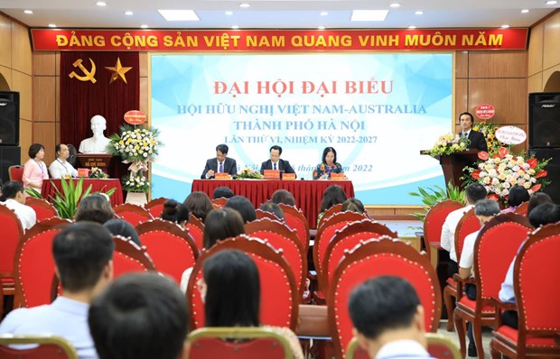 L'Association d'amitie Vietnam-Australie de Hanoi tient son 6e Congres hinh anh 1