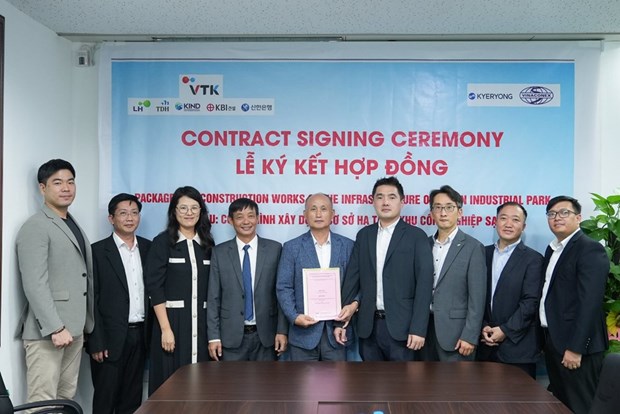 Kyeryong-Vinaconex remporte une enveloppe d’adjudication a Hung Yen hinh anh 2