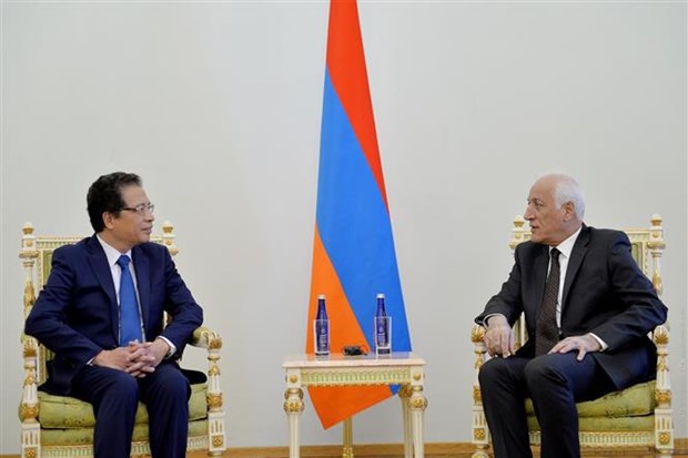 L'Armenie attache une grande importance au developpement de la cooperation avec le Vietnam hinh anh 1