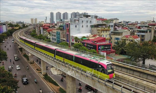 Hanoi entame l'etude de la construction de la voie ferree urbaine N°6 hinh anh 1