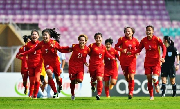 Football feminin: l’equipe du Vietnam se classe au 34e rang mondial hinh anh 1