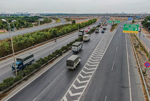 Allocation de plus de 7.000 milliards de dongs pour l'autoroute Hanoi - Hai Phong hinh anh 1