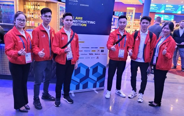 Le Vietnam remporte deux medailles d’argent au WorldSkills Competition hinh anh 1