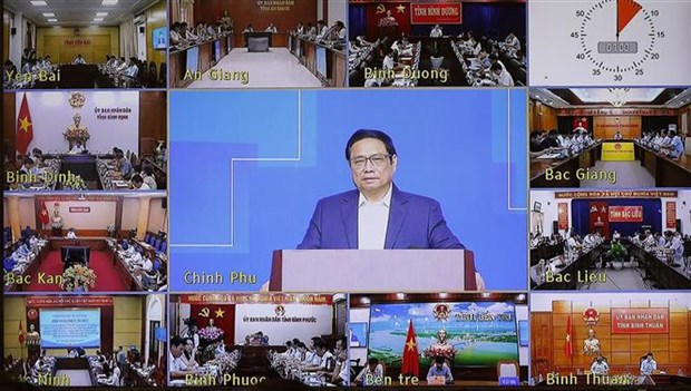 Le Premier ministre Pham Minh Chinh preside la Conference urbaine nationale 2022 hinh anh 2