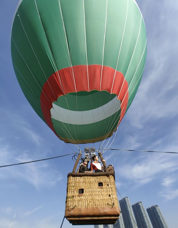 Le 2e festival de montgolfieres de Ho Chi Minh-Ville a pris son envol hinh anh 1