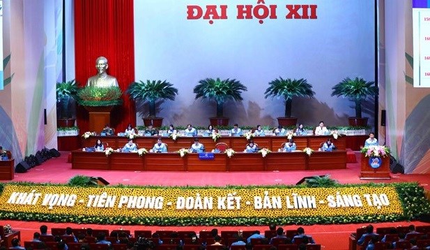 Ouverture du 12e Congres national de l'Union de la jeunesse communiste de Ho Chi Minh hinh anh 1
