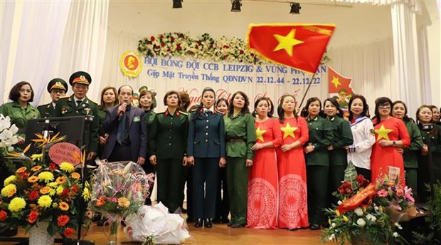 Le 78e anniversaire de l’Armee populaire du Vietnam celebre en Allemagne hinh anh 1