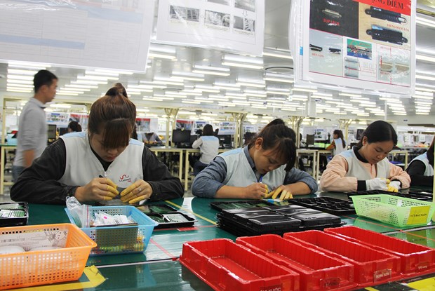 Bac Giang vise une valeur de la production industrielle de plus de 500.000 milliards de dongs hinh anh 1