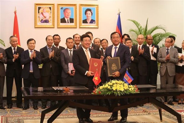 Vietnam et Cambodge renforcent leur cooperation dans divers domaines hinh anh 1