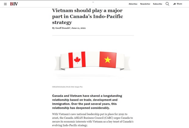 Le milieu des affaires du Canada souligne les potentiels de la cooperation avec le Vietnam hinh anh 1