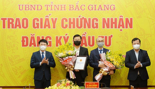Bac Giang accueille deux nouveaux projets de developpement de zones industrielles hinh anh 2