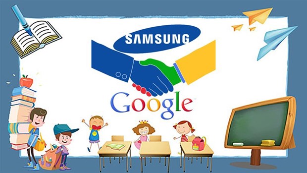 Samsung coopere avec Google pour accelerer la transformation numerique dans l’education hinh anh 1