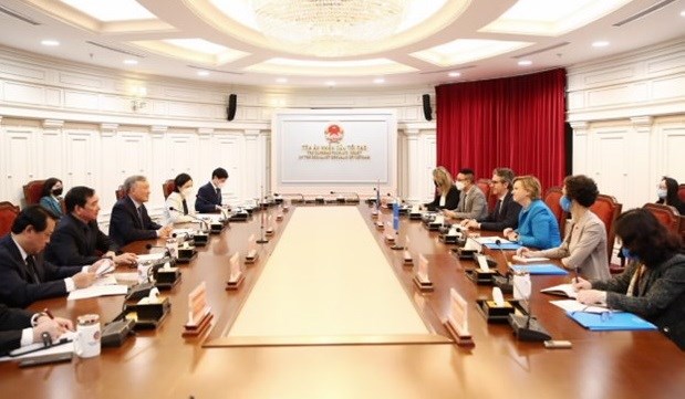 Renforcement de la cooperation entre le Vietnam et l'UE dans la justice hinh anh 1
