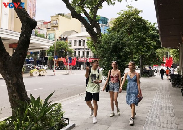Forte reprise du tourisme a Hanoi au sortir de la pandemie de Covid-19 hinh anh 1