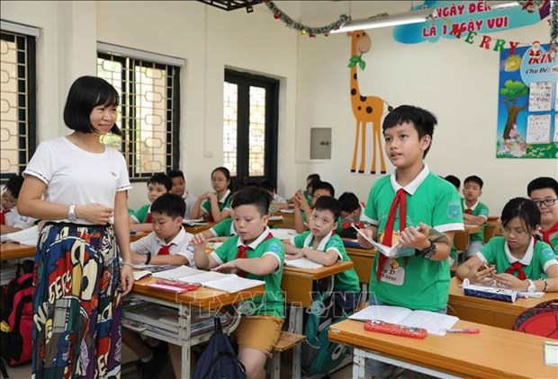 Hanoi cherche a accroitre son taux d’ecoles publiques aux normes nationales hinh anh 2