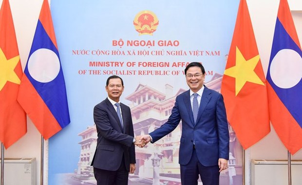Consultation politique Vietnam-Laos hinh anh 1