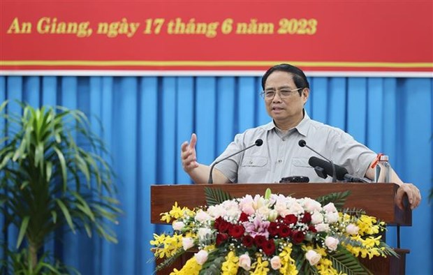 Le PM appelle An Giang a chercher a profiter au mieux de ses avantages hinh anh 1
