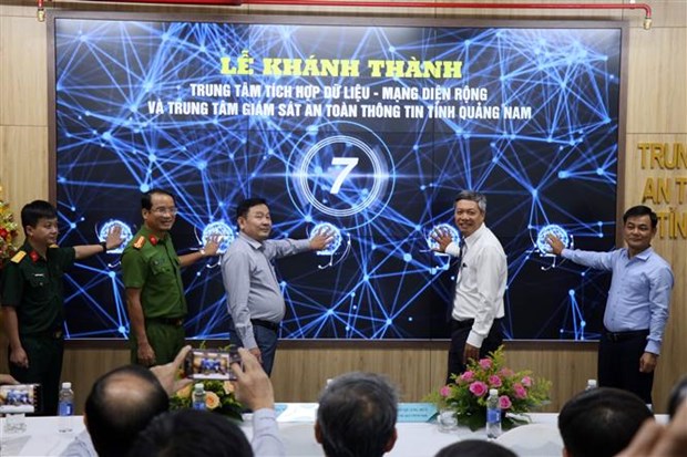 Quang Nam met en service son Centre d’integration des donnees hinh anh 1