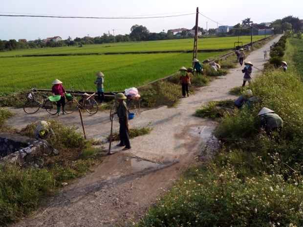Nouvelle Ruralite : Plus de 1.300 milliards de dongs pour des infrastructures a Hung Yen hinh anh 1