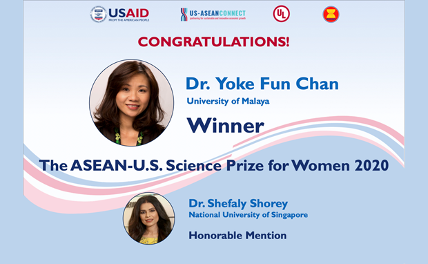Annonce des laureates du Prix scientifique ASEAN-Etats-Unis pour les femmes 2020 hinh anh 1