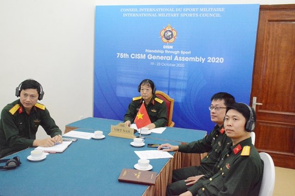 Le Vietnam participe a la 75e Assemblee generale du Conseil international du sport militaire hinh anh 1