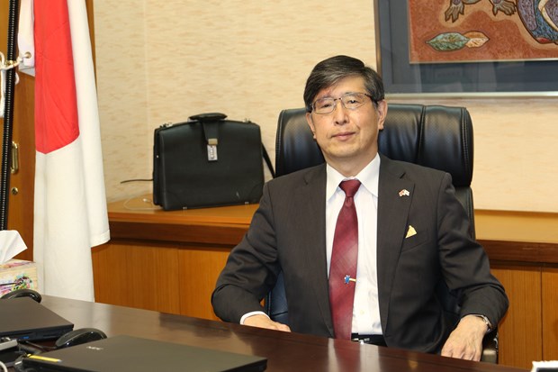 L'ambassadeur du Japon aupres de l'ASEAN salue l'excellent role du Vietnam hinh anh 1