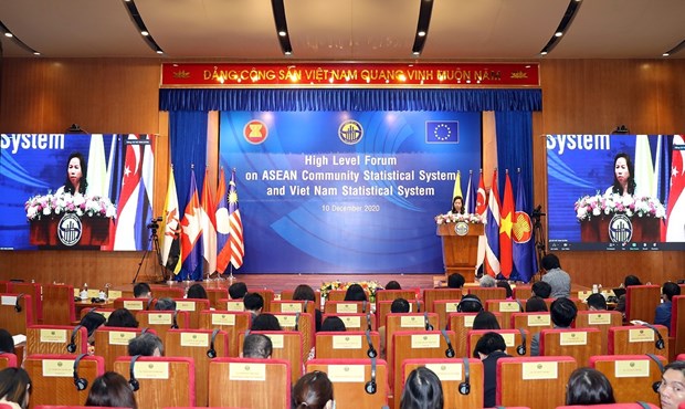 Forum de haut niveau sur les statistiques de l'ASEAN et du Vietnam hinh anh 1