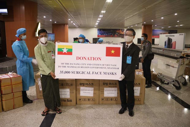 Le Vietnam continue a soutenir le Myanmar dans sa lutte anti-coronavirus hinh anh 1
