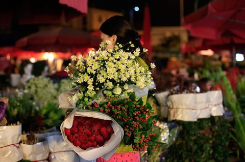 Les cinq marches aux fleurs du Tet reputes de Hanoi hinh anh 3
