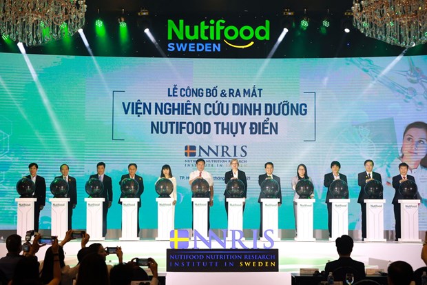 Inauguration de l'Institut de recherche sur la nutrition Nutifood en Suede hinh anh 1
