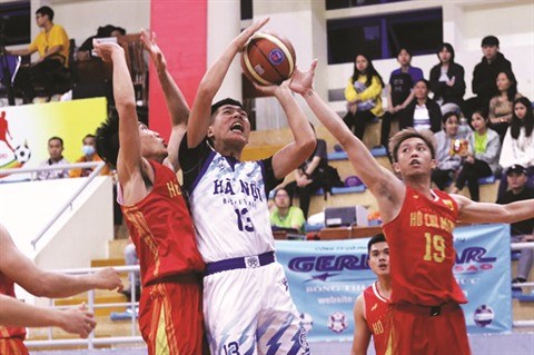 Basket-ball : l'equipe de Hanoi masculine gagne du terrain hinh anh 2