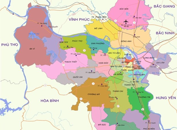Hanoi aura 8 arrondissements supplementaires hinh anh 2