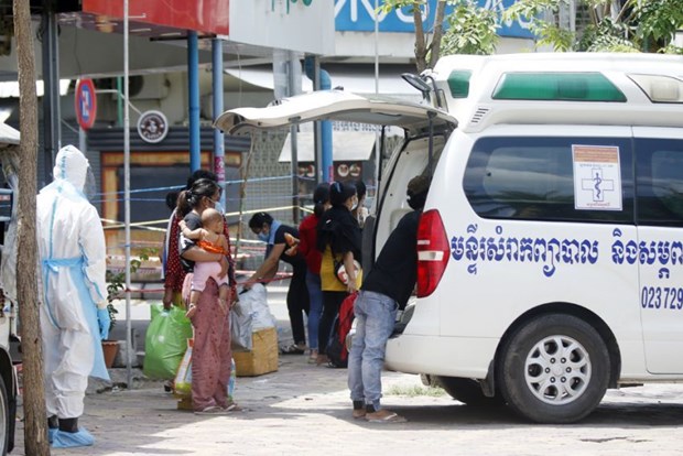 Cambodge : 631 cas de contamination au COVID-19 signales le 6 juin hinh anh 1