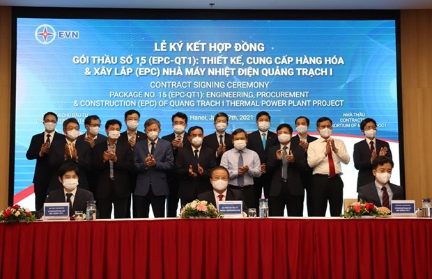 Plus de 30.000 milliards de dongs pour le projet de la centrale thermique de Quang Trach 1 hinh anh 2