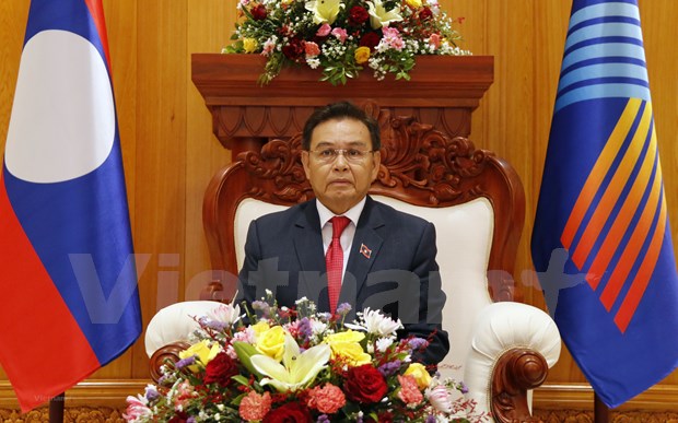AIPA-42: le president de l'AN du Laos apprecie les propositions et initiatives du Vietnam hinh anh 1