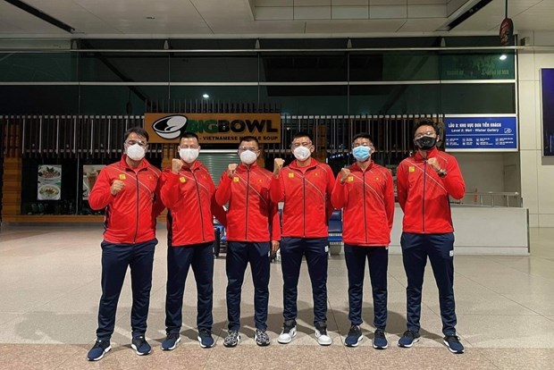 Tennis: L'equipe du Vietnam en route pour participer a la Coupe Davis 2021 hinh anh 1