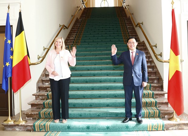 Medias belges : la visite du president de l'AN Vuong Dinh Hue promeut les relations UE-Vietnam hinh anh 2