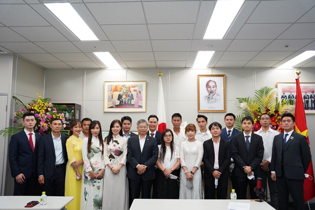 Deuxieme Congres de l'Association des Vietnamiens a Fukuoka (Japon) hinh anh 1