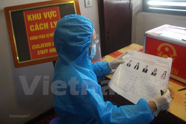 Elections legislatives : une urne electorale speciale a Hanoi hinh anh 1