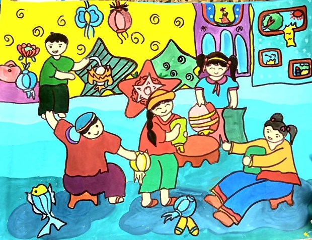 Lancement du concours de dessin d'Enikki pour les enfants asiatiques hinh anh 2